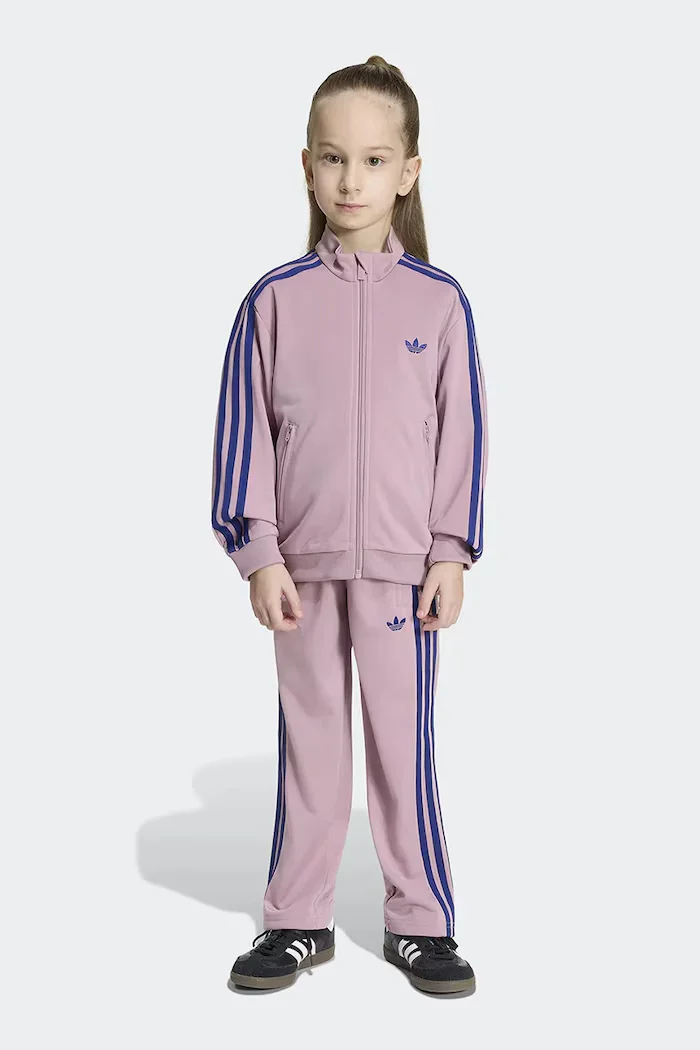 adidas Originals спортен комплект анцуг за деца виолетов HZ6597