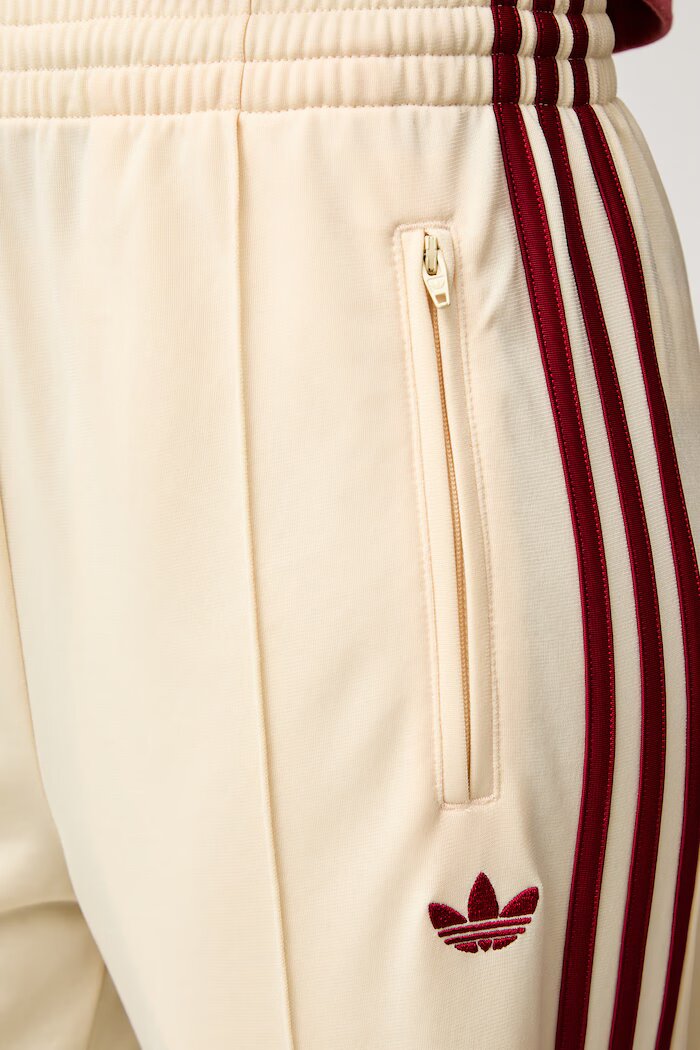 adidas Originals спортен панталон дамски Firebird жълт с висока талия KS4671