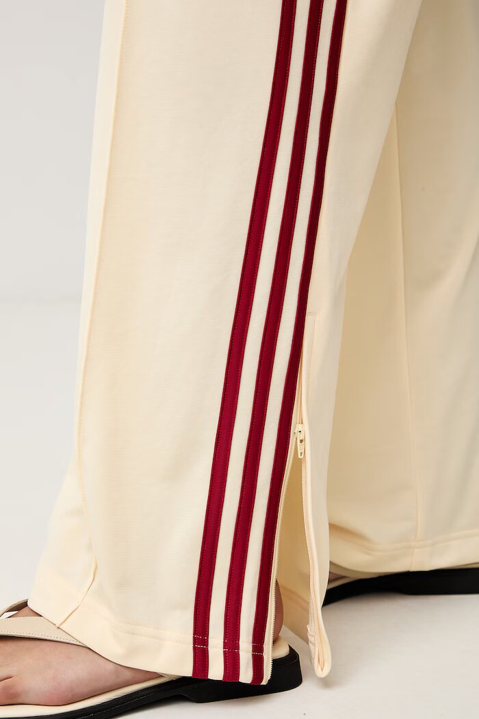 adidas Originals спортен панталон дамски Firebird жълт с висока талия KS4671