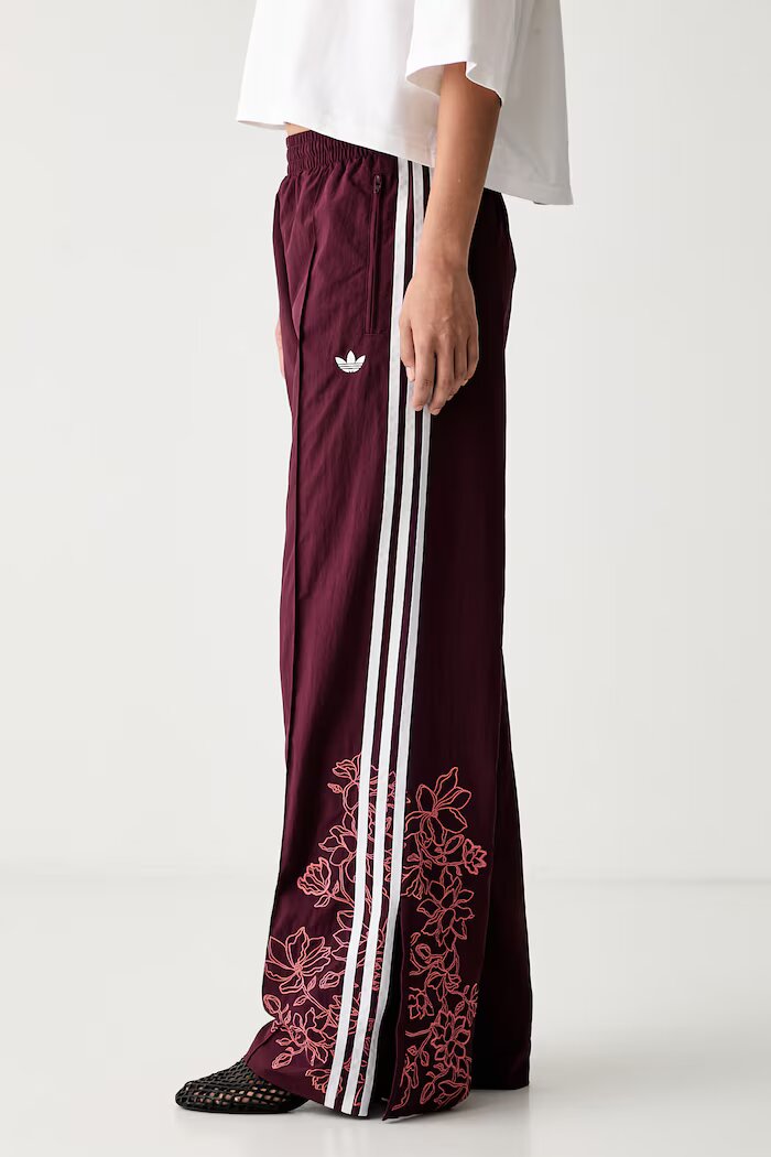 adidas Originals спортен панталон дамски Floral Firebird бордо KX1878