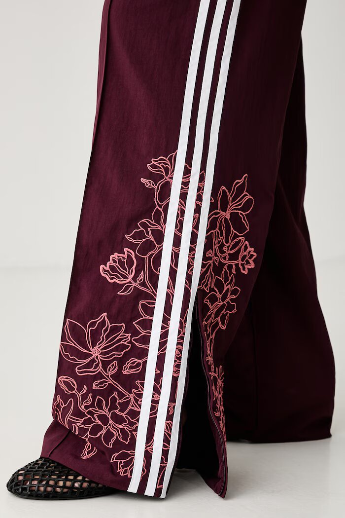 adidas Originals спортен панталон дамски Floral Firebird бордо KX1878