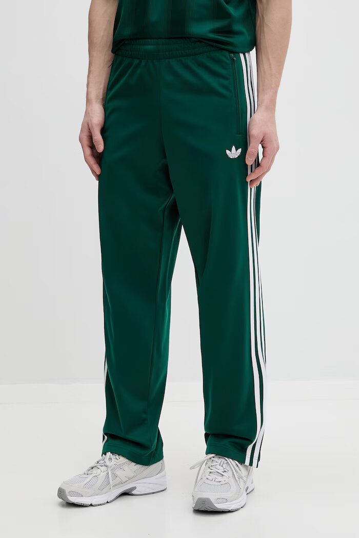 adidas Originals Спортен панталон Firebird мъжки в зелено с апликация KD8317