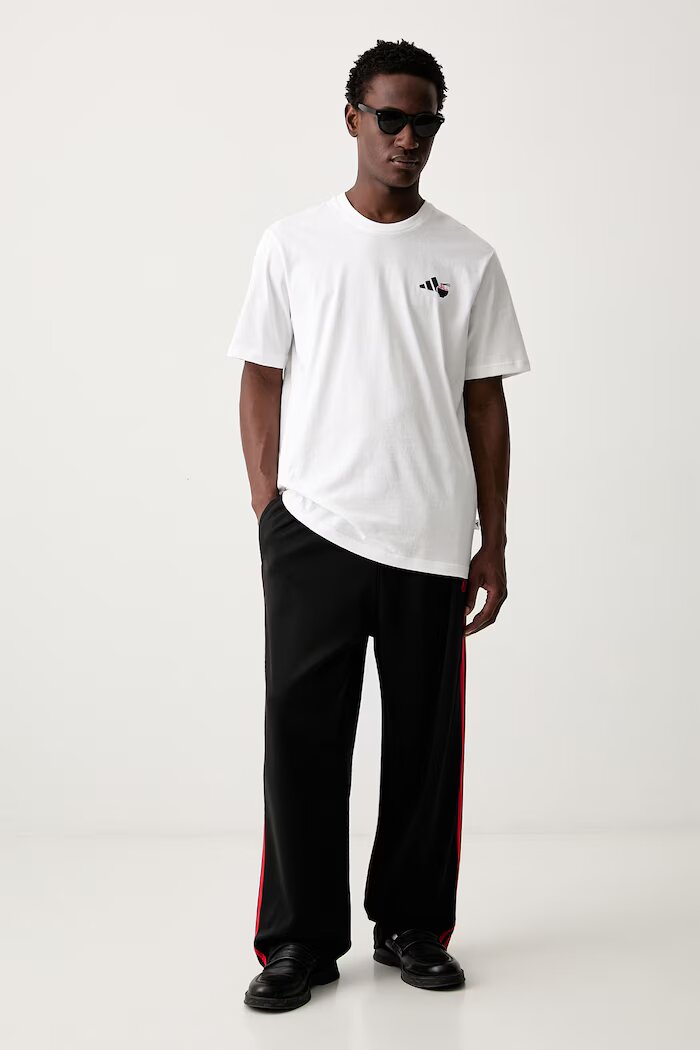 adidas Originals спортен панталон мъжки Adicolor черен със стандартна талия KS4949