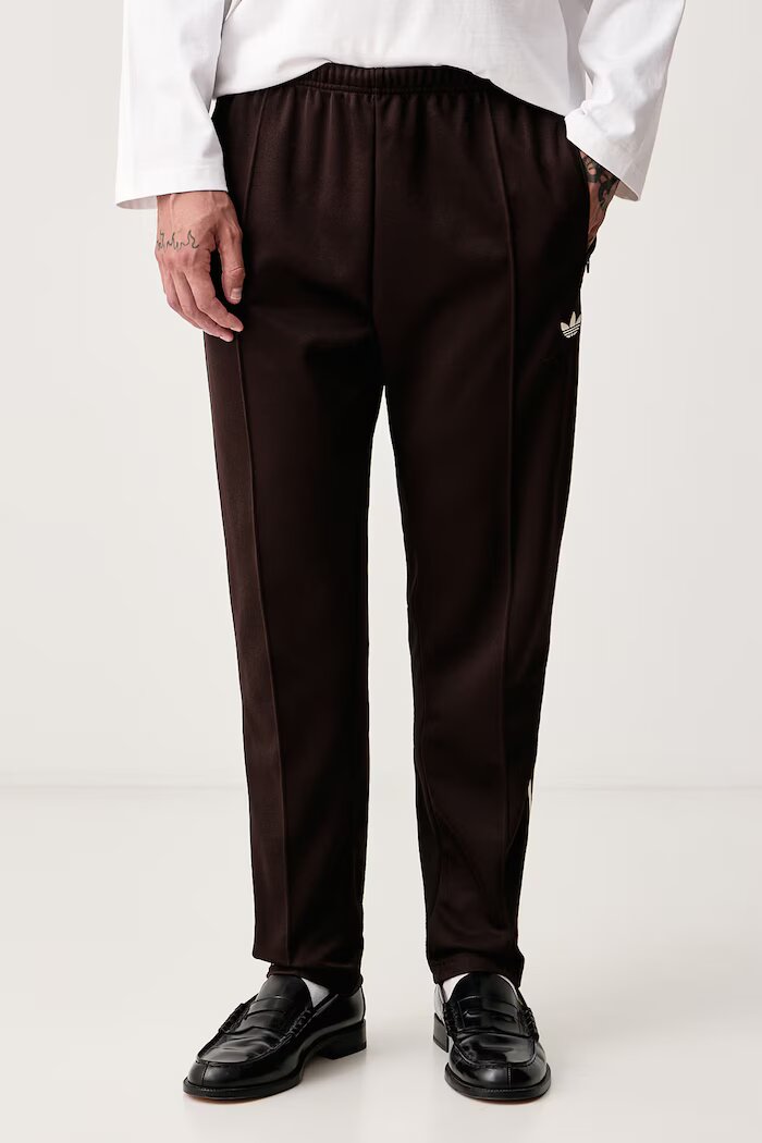 adidas Originals спортен панталон мъжки Beckenbauer кафяв LE7742