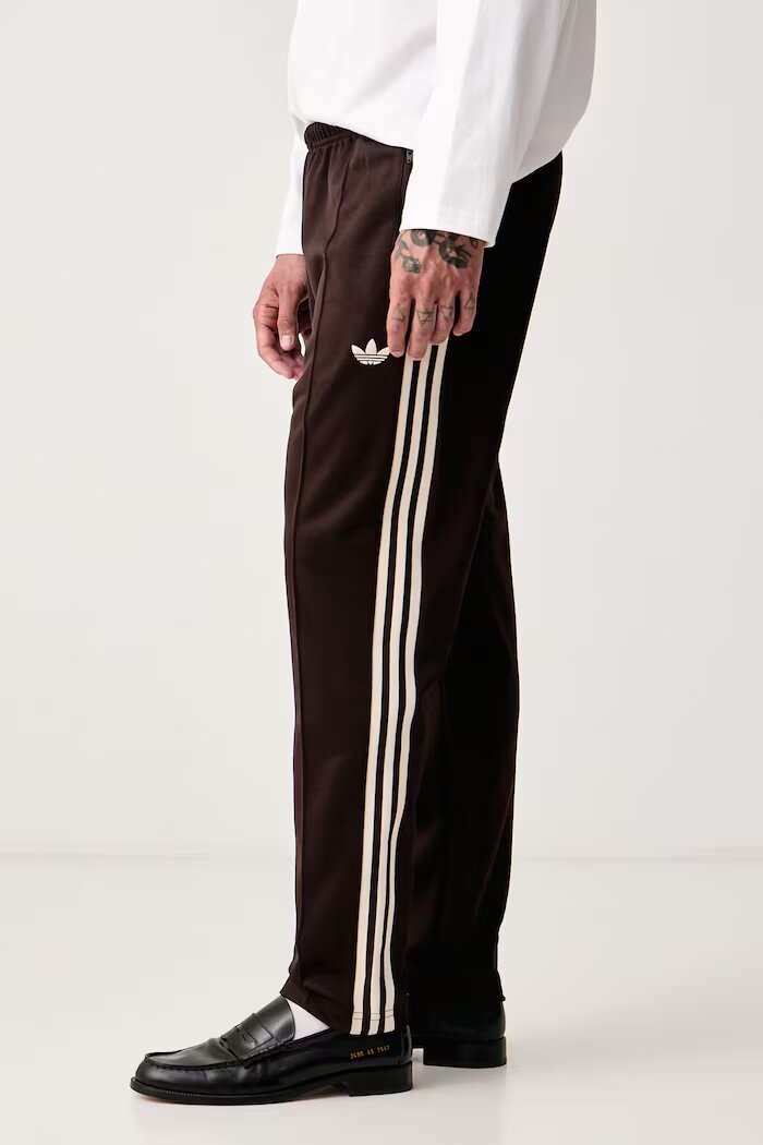 adidas Originals спортен панталон мъжки Beckenbauer кафяв LE7742