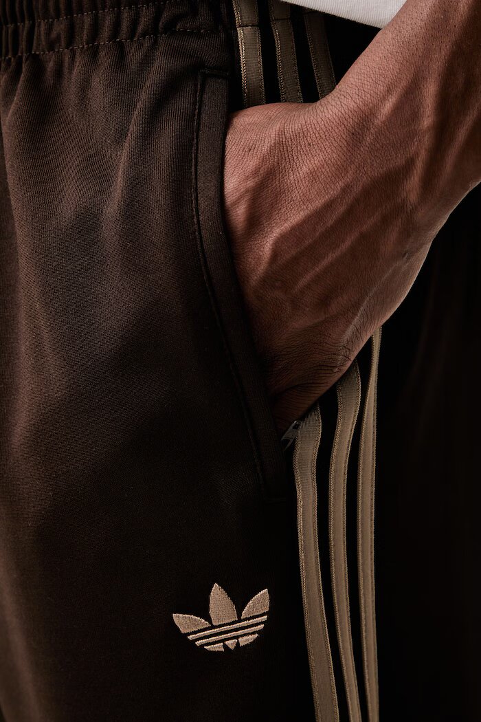 adidas Originals спортен панталон мъжки кафяв със стандартна талия KT5040