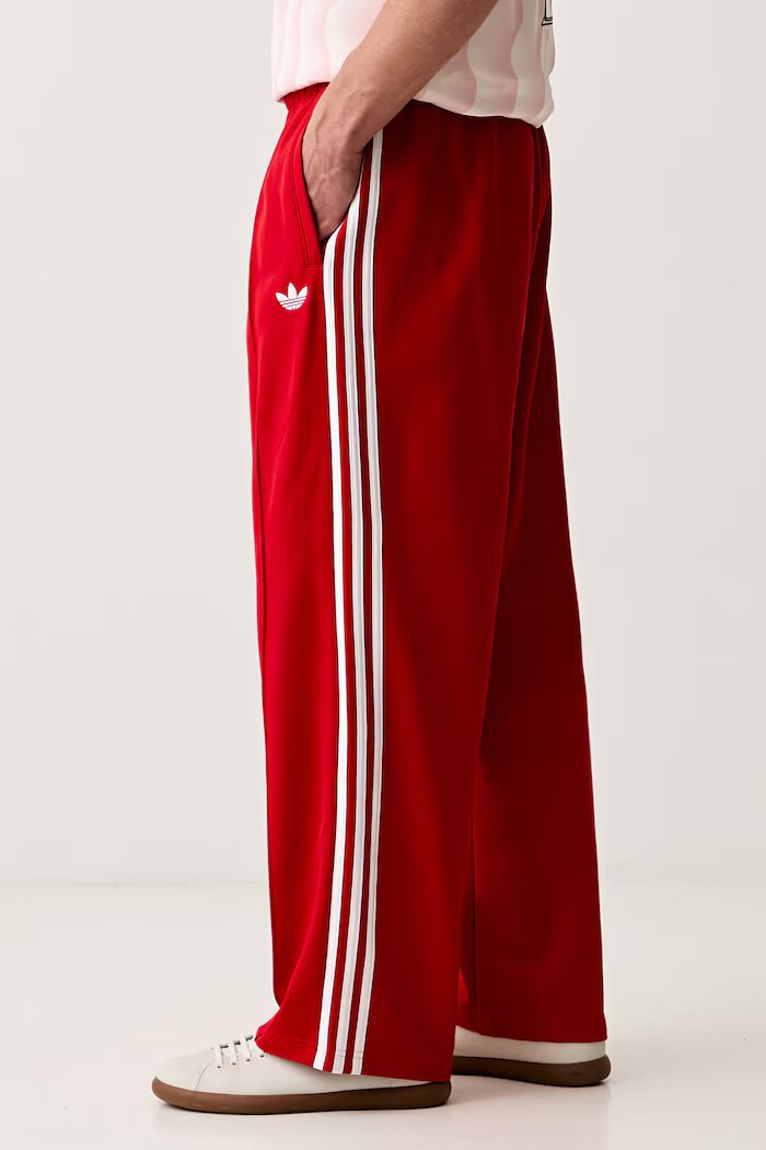 adidas Originals спортен панталон мъжки OS TP червен със стандартна талия KE3498