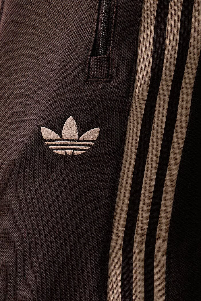 adidas Originals спортен панталон мъжки с памук Beckenbauer кафяв със стандартна талия KT5048