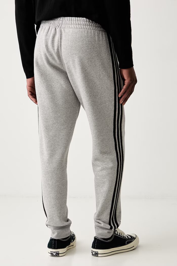 adidas Originals спортен панталон мъжки с памук сив със стандартна талия KU7643