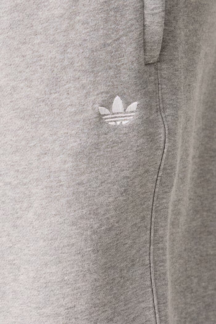 adidas Originals спортен панталон мъжки с памук Trefoil Essentials сив със стандартна талия KS9827