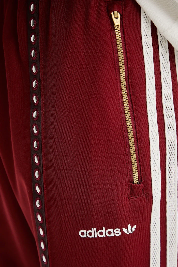 adidas Originals Спортен панталон мъжки в бордо с апликация KA4391