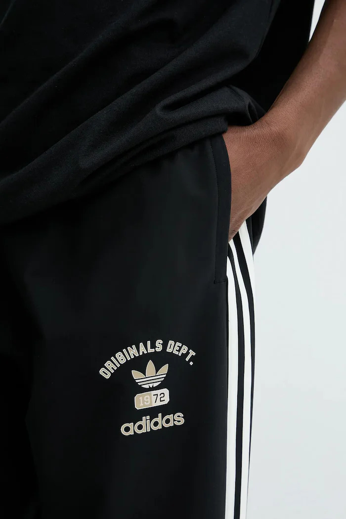 adidas Originals Спортен панталон OG Dept Tp мъжки в черно с принт KD6253