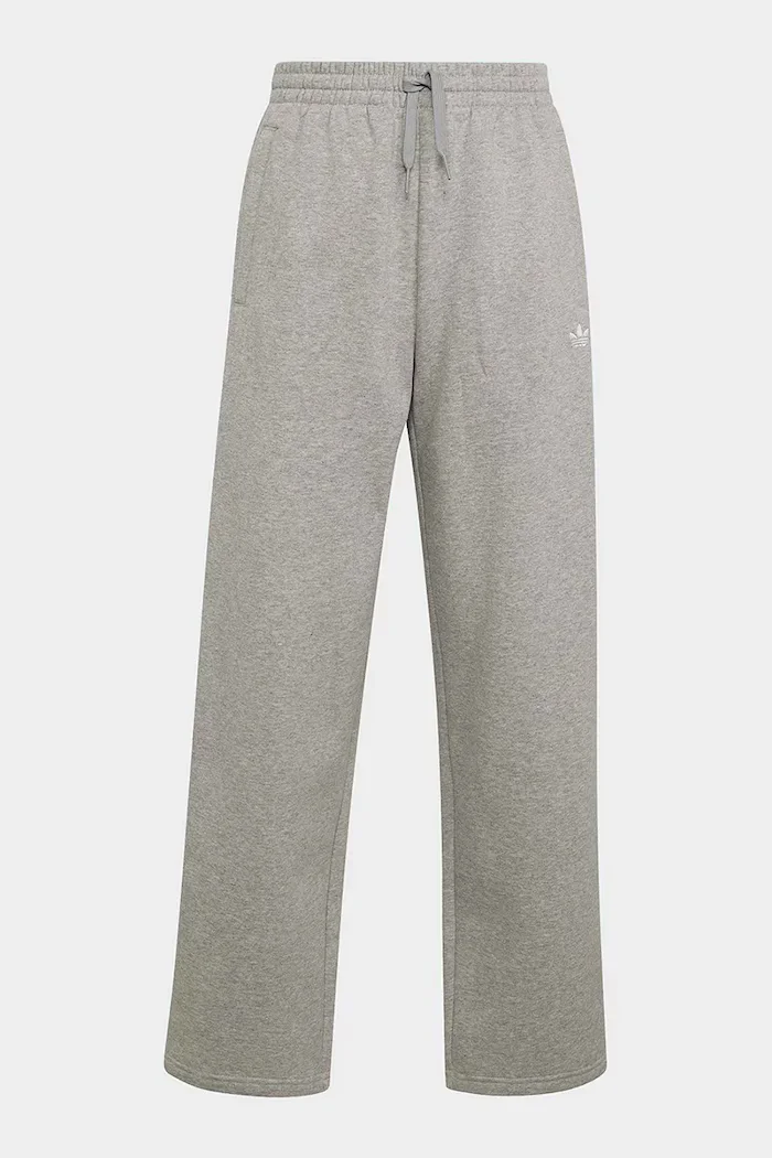 adidas Originals спортен панталон за деца с памук сив със стандартна талия KR0866