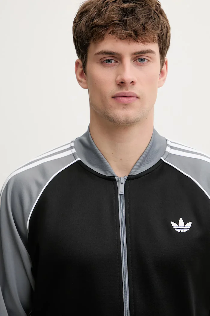 adidas Originals Суичър мъжки в черно с десен KE1671