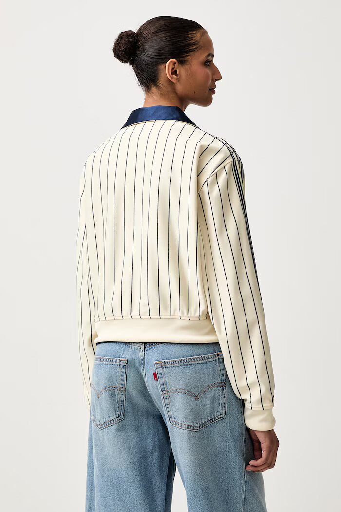 adidas Originals суичър с две лица дамски Firebird жълт KR7031
