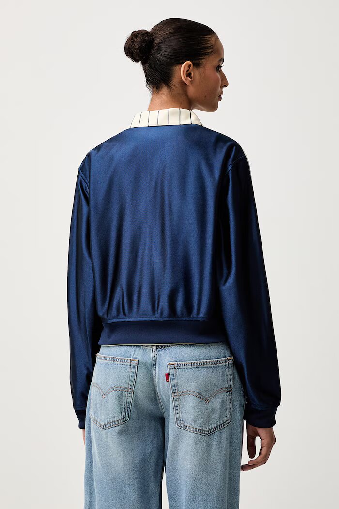 adidas Originals суичър с две лица дамски Firebird жълт KR7031