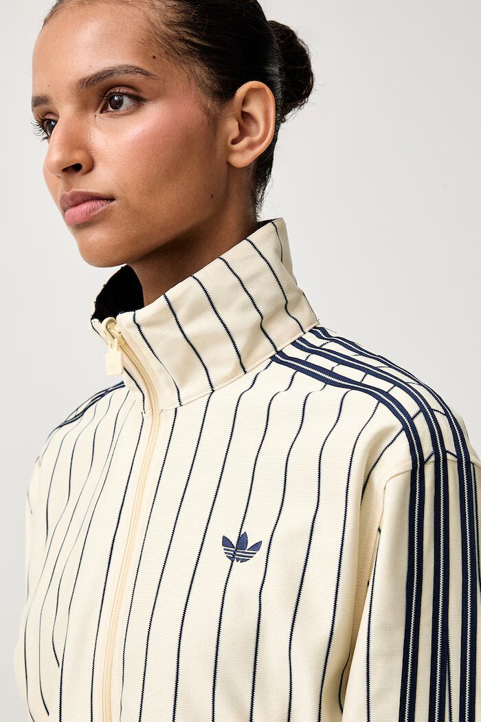 adidas Originals суичър с две лица дамски Firebird жълт KR7031