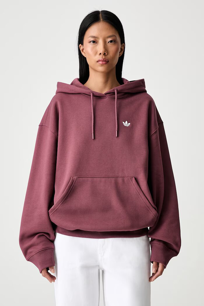 adidas Originals суичър с качулка дамски Essentials розов KT2272