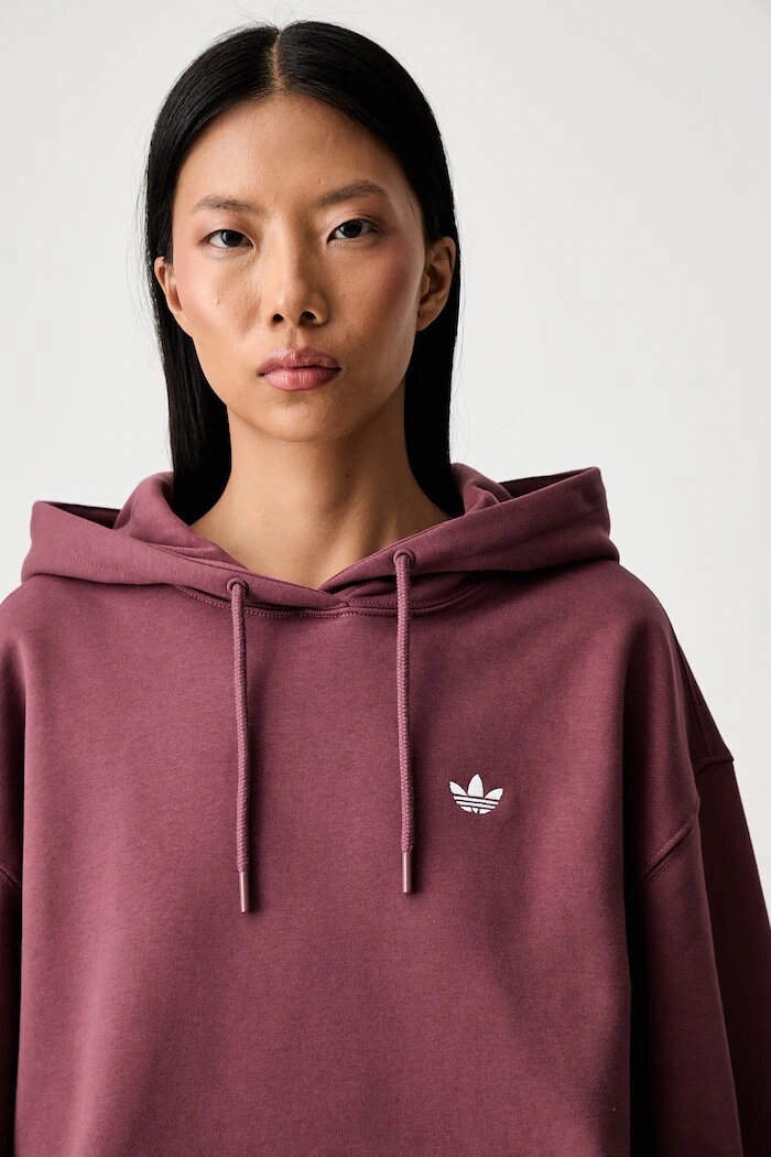 adidas Originals суичър с качулка дамски Essentials розов KT2272
