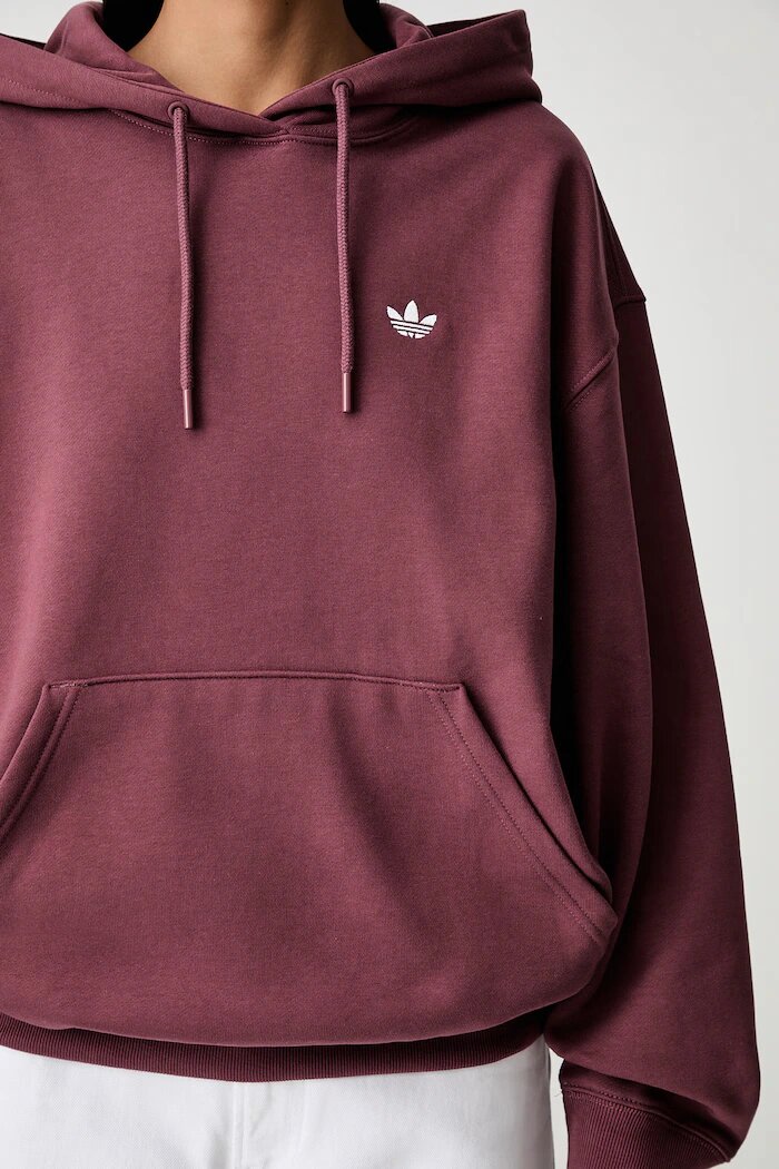 adidas Originals суичър с качулка дамски Essentials розов KT2272