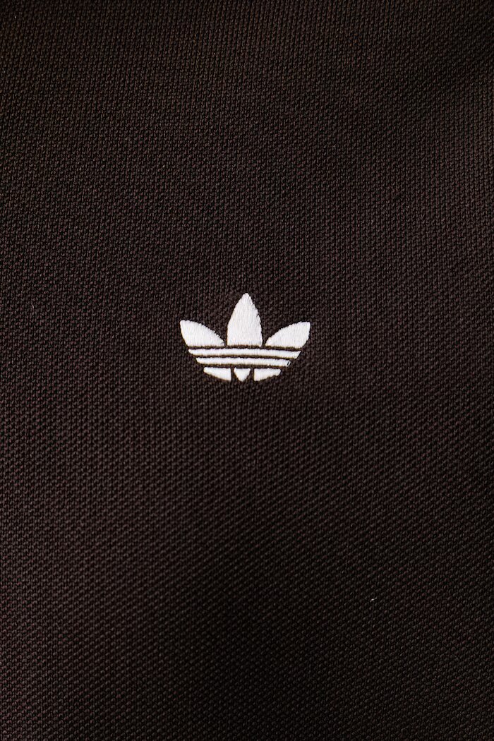 adidas Originals суичър с цип дамски Adilenium Season 6 Knit кафяв LH1938