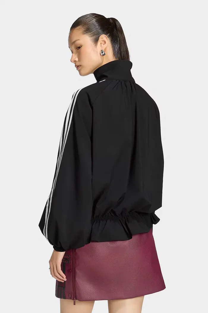 adidas Originals суичър с цип дамски Advanced Archive черен LG4075