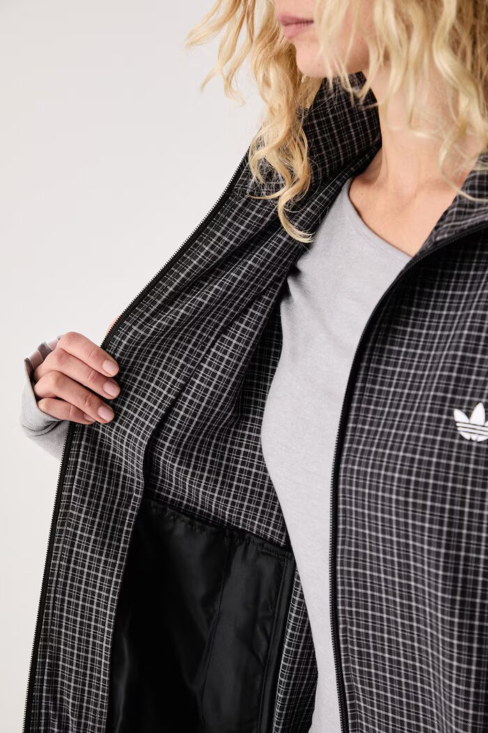 adidas Originals суичър с цип дамски черен LD5339