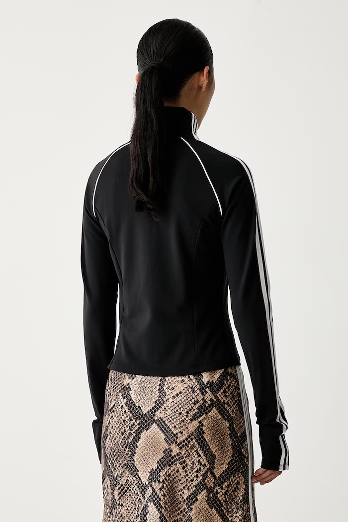 adidas Originals суичър с цип дамски Essentials черен KX8425