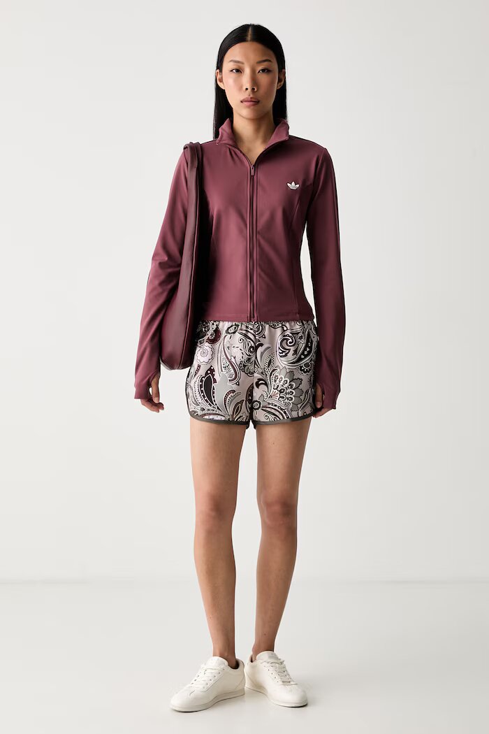 adidas Originals суичър с цип дамски Essentials червен KV9161