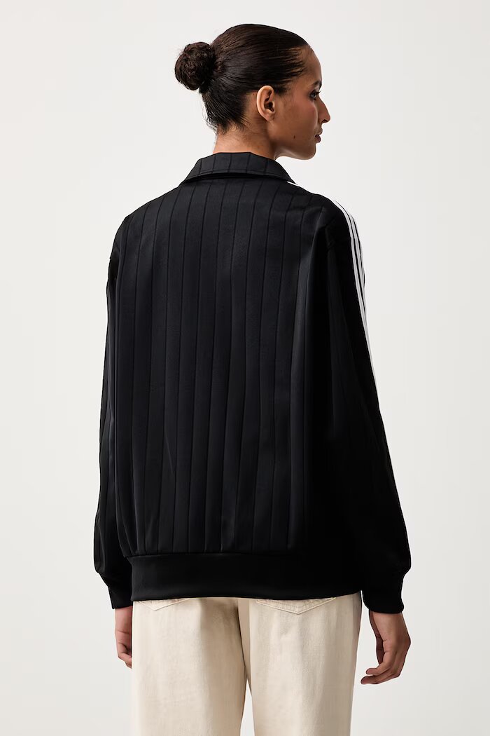 adidas Originals суичър с цип дамски Firebird черен KS6786