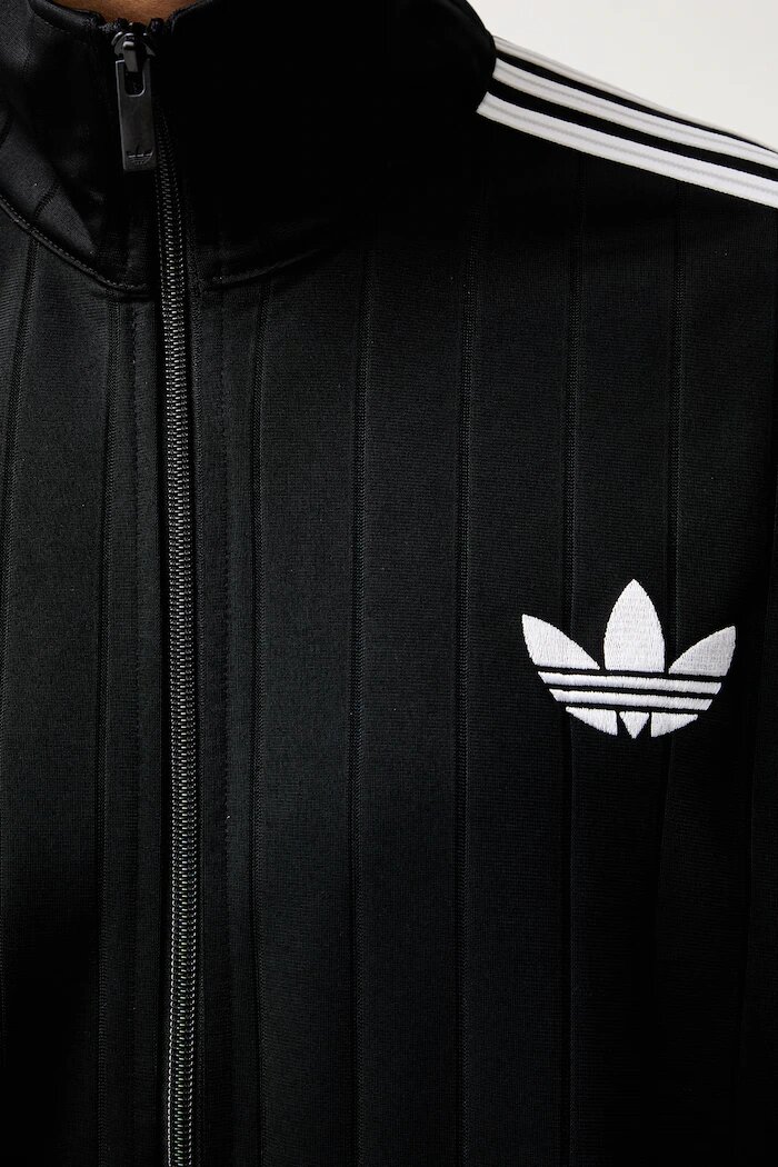 adidas Originals суичър с цип дамски Firebird черен KS6786