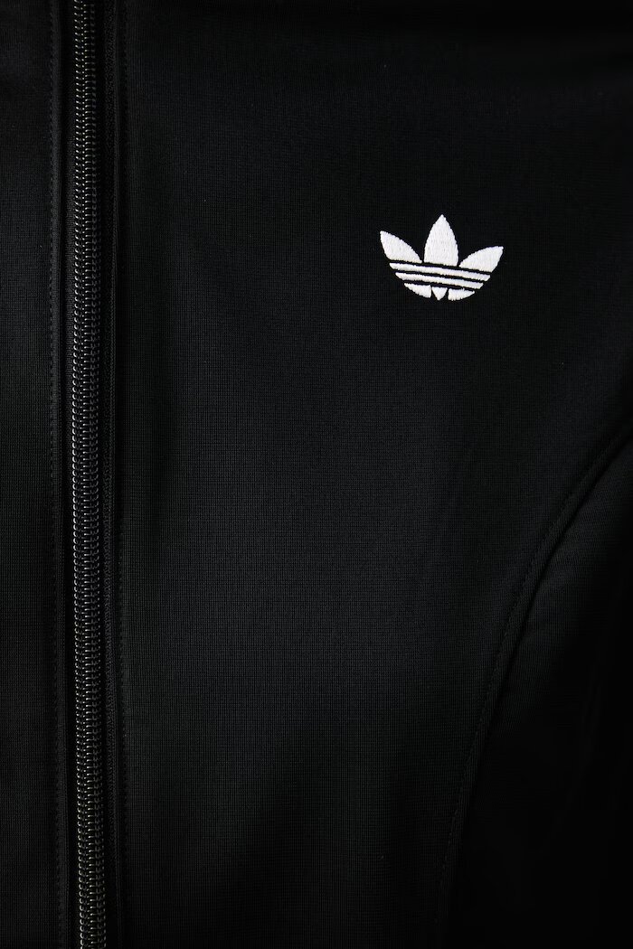 adidas Originals суичър с цип дамски Firebird Corset черен LE8333