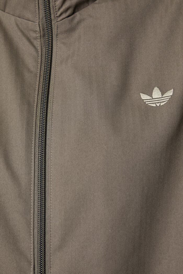 adidas Originals суичър с цип дамски Firebird зелен KR7075