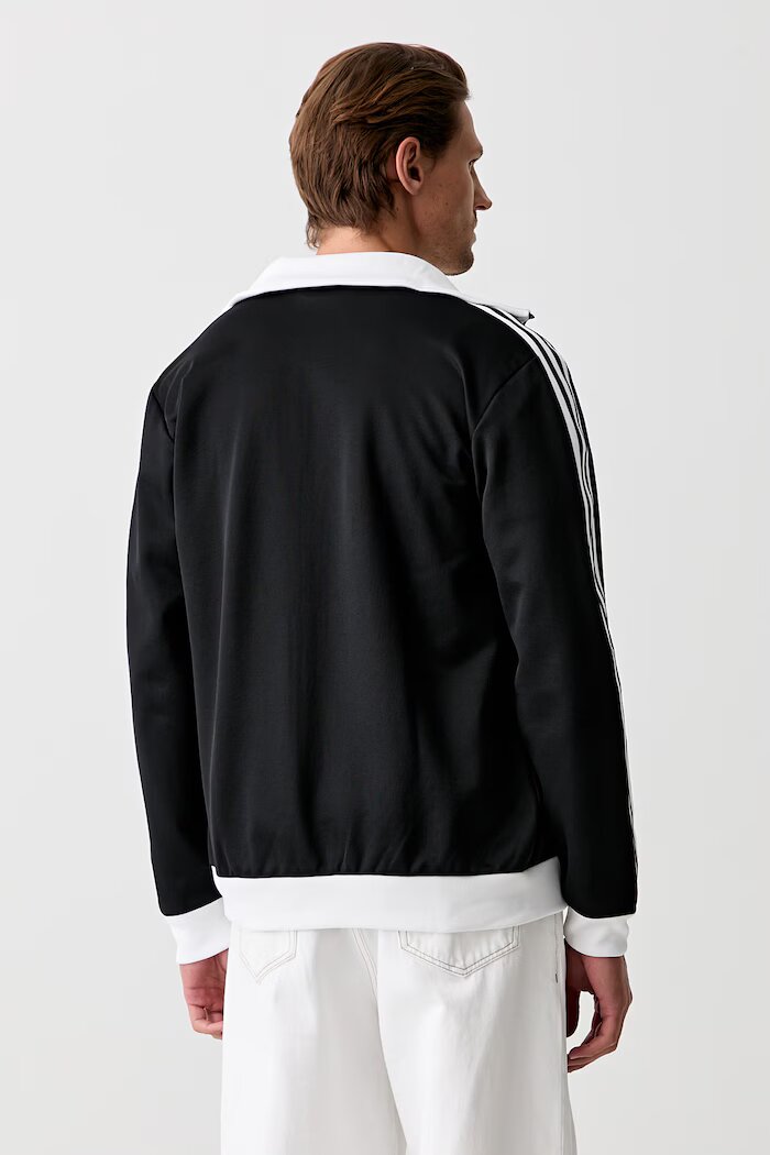 adidas Originals суичър с цип мъжки Beckenbauer черен KE3527