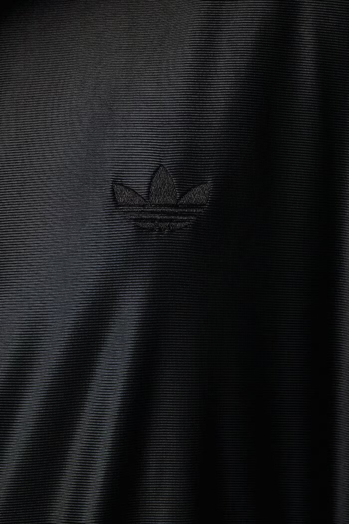 adidas Originals суичър с цип мъжки Firebird Metallic черен KE4163