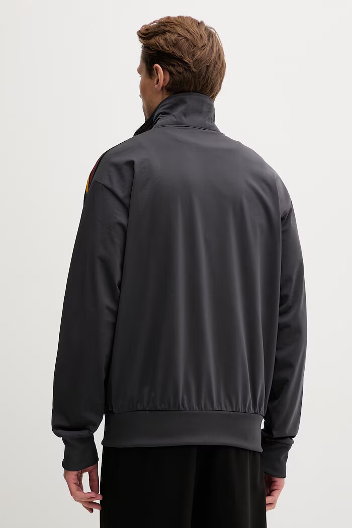 adidas Originals суичър с цип мъжки Firebird сив KD3842