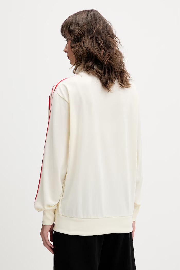 adidas Originals суичър с цип женски бежов KQ8075