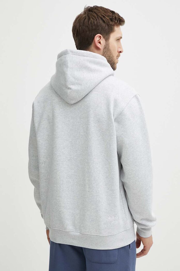 adidas Originals Суичър в сиво с качулка с принт IS2907