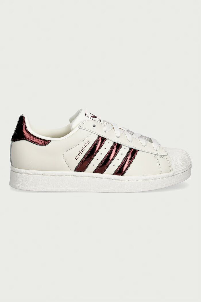 adidas Originals Superstar II маратонки дамски от кожа бежови KJ4692