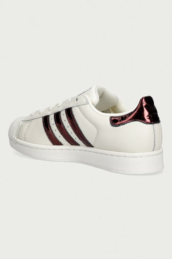 adidas Originals Superstar II маратонки дамски от кожа бежови KJ4692