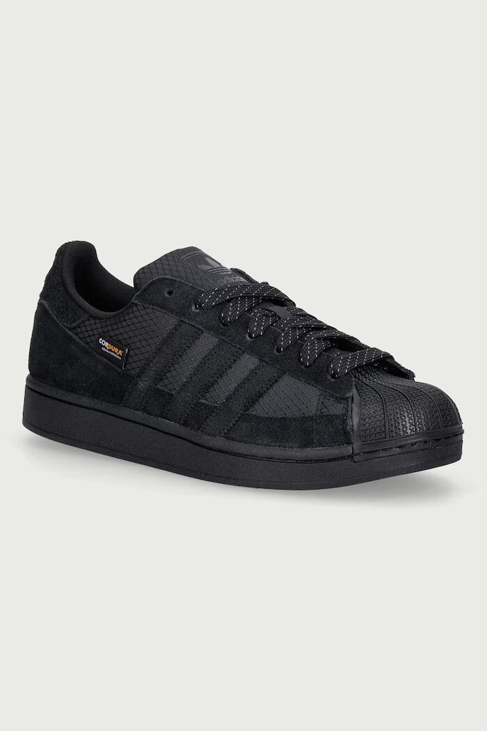adidas Originals Superstar II маратонки дамски от кожа черни KJ5806
