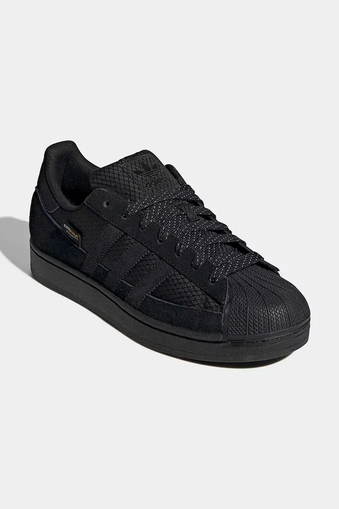 adidas Originals Superstar II маратонки дамски от кожа черни KJ5806