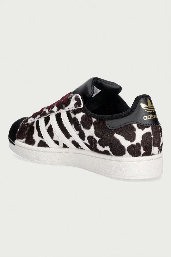 adidas Originals Superstar II маратонки дамски от кожа черни с платформа KJ4647