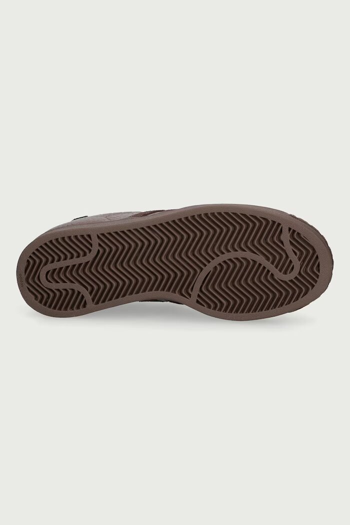 adidas Originals Superstar II маратонки дамски от кожа кафяви KJ4694