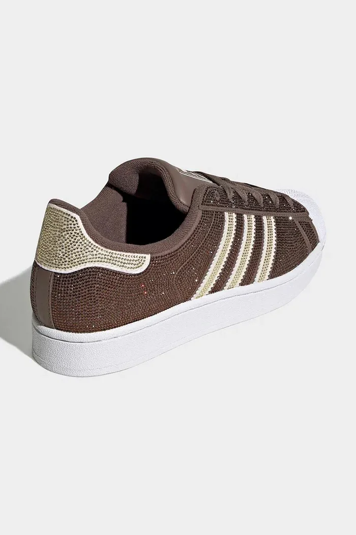 adidas Originals Superstar II маратонки дамски от велур кафяви KK0926