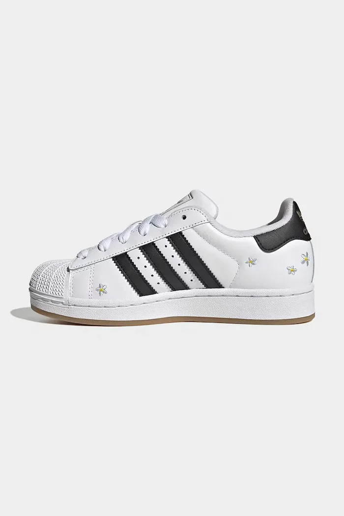 adidas Originals SUPERSTAR II маратонки за деца от кожа бели KK3377