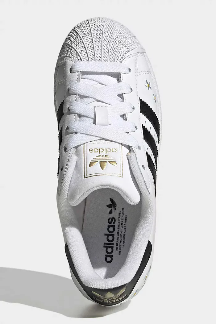 adidas Originals SUPERSTAR II маратонки за деца от кожа бели KK3377