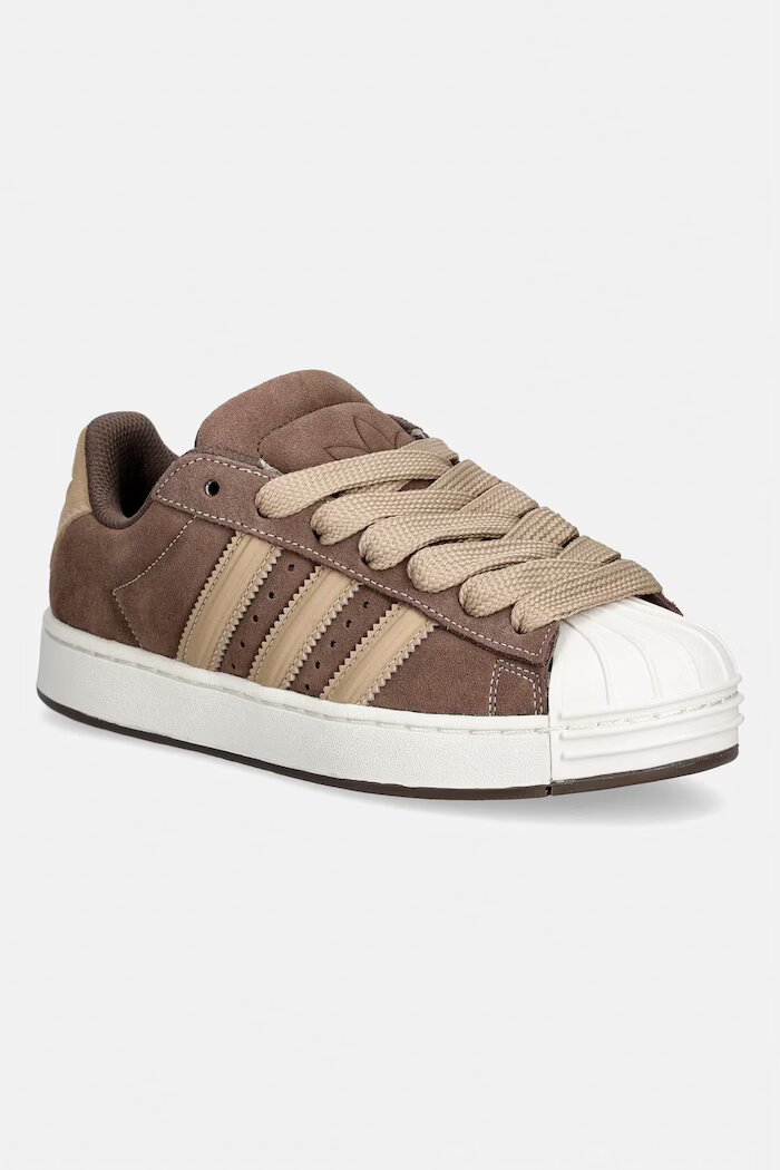 adidas Originals Superstar St Маратонки женски велурени кафяви KI3565
