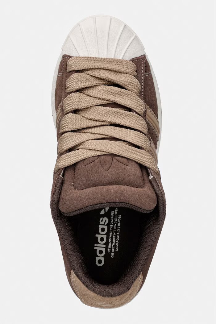 adidas Originals Superstar St Маратонки женски велурени кафяви KI3565