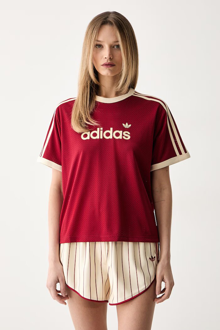 adidas Originals тениска дамска червена KS9840